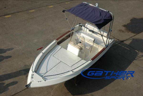 4.83M FRP CENTER CONSOLE FISHING BOAT GS158