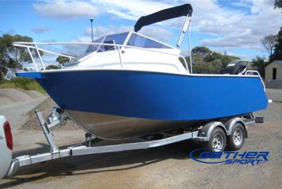 GATHER 5.8M ALUMINUM FISHING BOAT GSA190