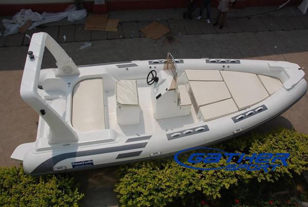 7.3M RIGID INFLATABLE BOAT RIB730