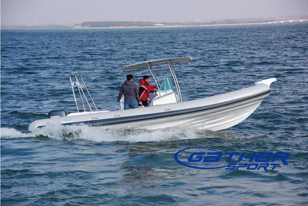 8.3M RIGID INFLATABLE BOAT RIB830