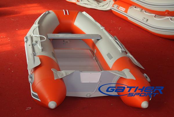 2.3M INFLATABLE ALUMINUM FLOOR BOAT GSA230