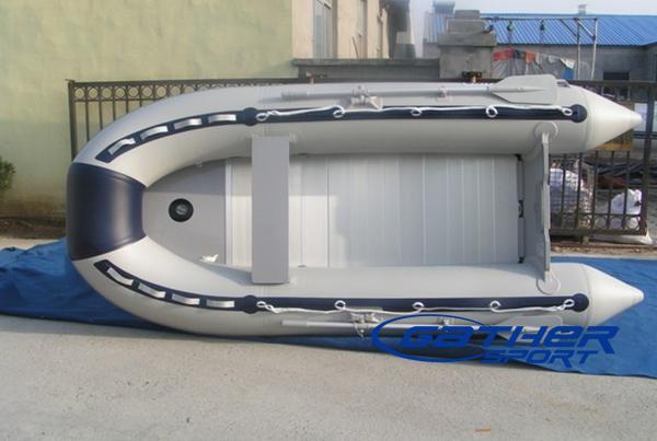 4.3M INFLATABLE ALUMINUM FLOOR BOAT GSA430