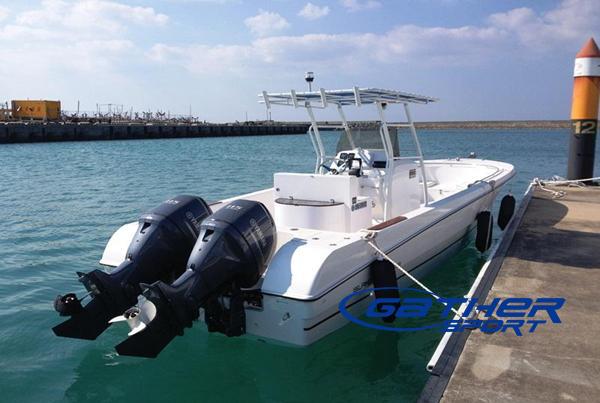 8.1M FIBERGLASS FISHING BOAT GS278CC