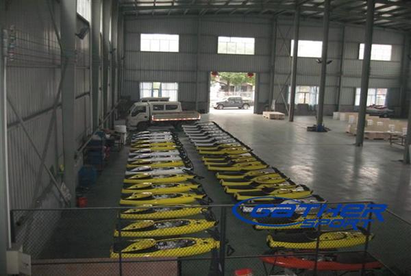 330CC POWER JETBOARD IN THE FACTORY