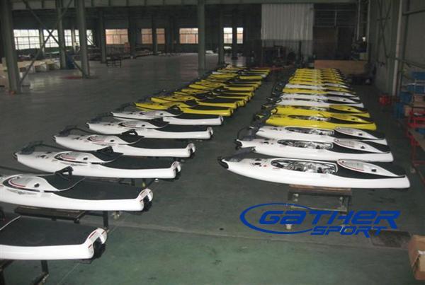 330CC POWER JETBOARD IN THE FACTORY